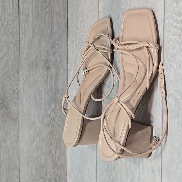 Marck Fisher Women Malyn Square Toe Heels Lace Up Shoes Sandals Sz 11M - Picture 2 of 12